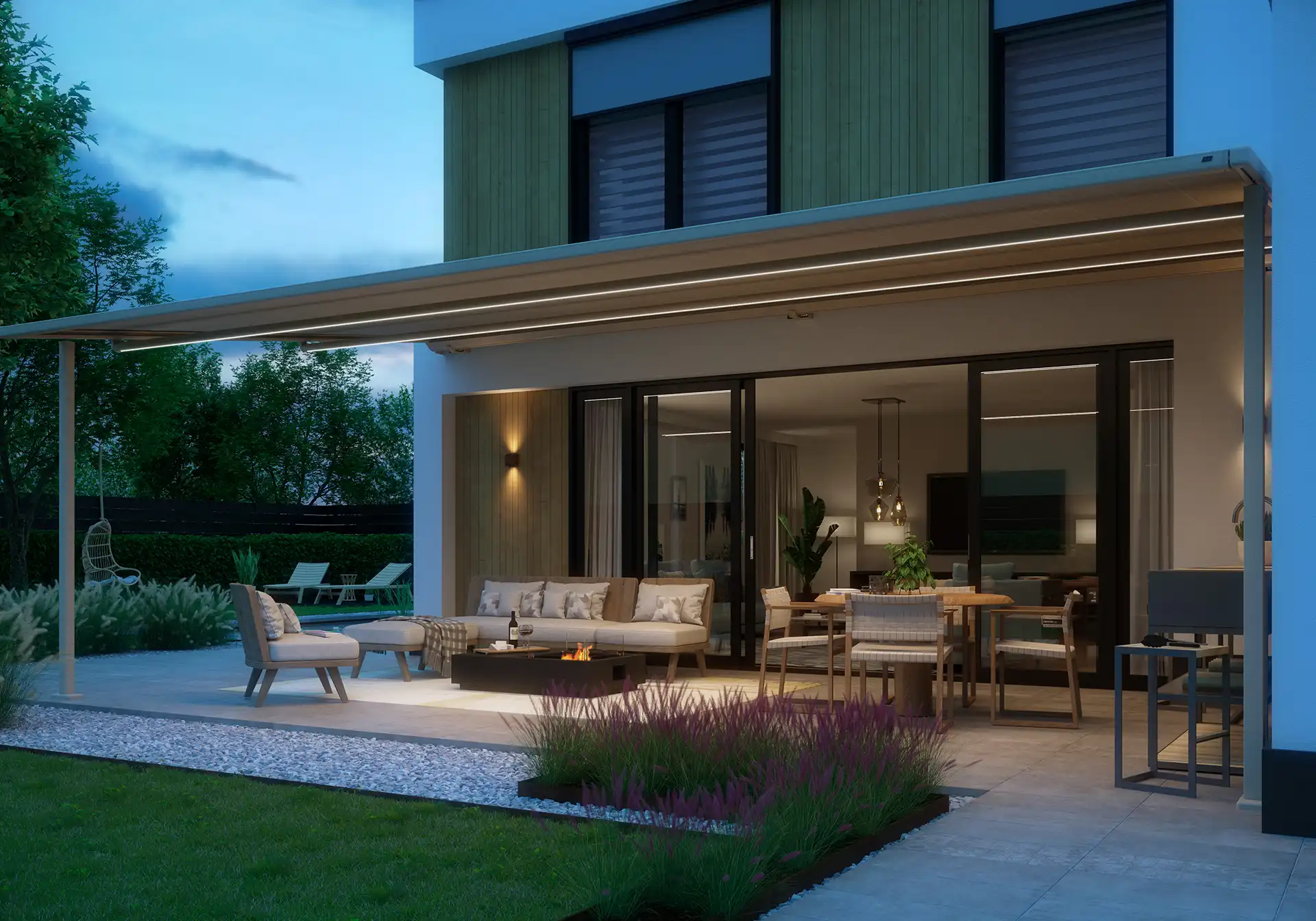 Blokhus pergolamarkise